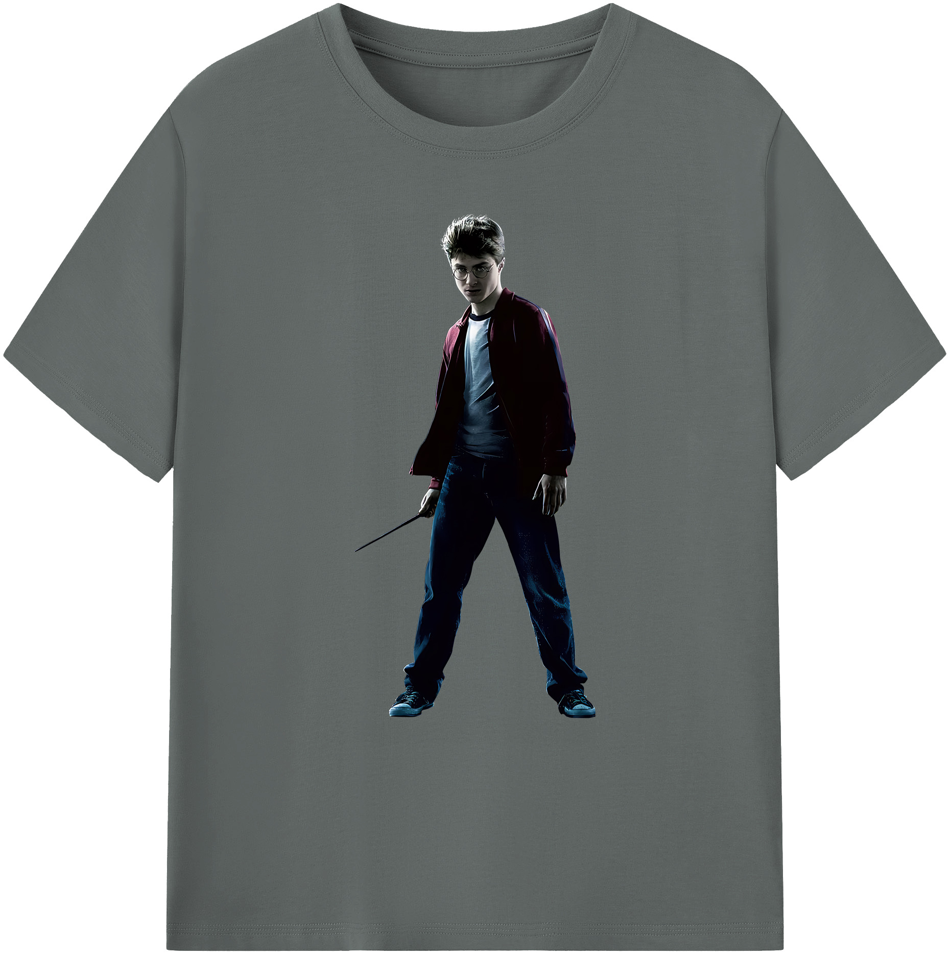 （画像用） Harry Potter ハリー・ポッターシリーズ 綿100％ メンズ半袖Tシャツ｜肌触りやわらか＆通気性